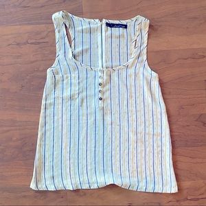 Patterson J. Kincaid Striped Tank Top